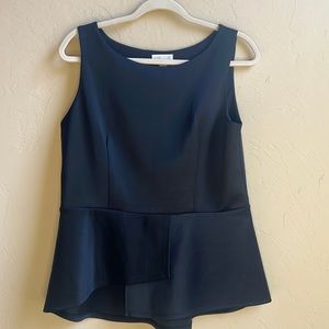 Peplum style tank top
